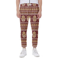 Indian Hamsa Hand Print Joggers