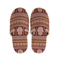 Indian Hamsa Hand Print Slippers