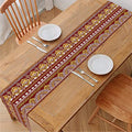 Indian Hamsa Hand Print Table Runner