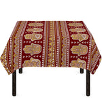 Indian Hamsa Hand Print Tablecloth