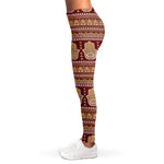 Indian Hamsa Hand Print Women's Leggings