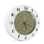 Indian Hamsa Pattern Print Alarm Clock