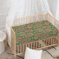 Indian Hamsa Pattern Print Baby Crib Sheet