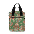 Indian Hamsa Pattern Print Bible Tote Bag