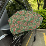 Indian Hamsa Pattern Print Car Side Mirror Covers