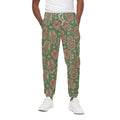 Indian Hamsa Pattern Print Cotton Sweatpants