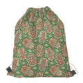Indian Hamsa Pattern Print Drawstring Bag