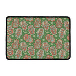 Indian Hamsa Pattern Print Kitchen Mat