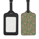 Indian Hamsa Pattern Print Luggage Tag