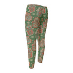 Indian Hamsa Pattern Print Men's Compression Pants