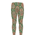 Indian Hamsa Pattern Print Men's Leggings
