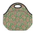 Indian Hamsa Pattern Print Neoprene Lunch Bag