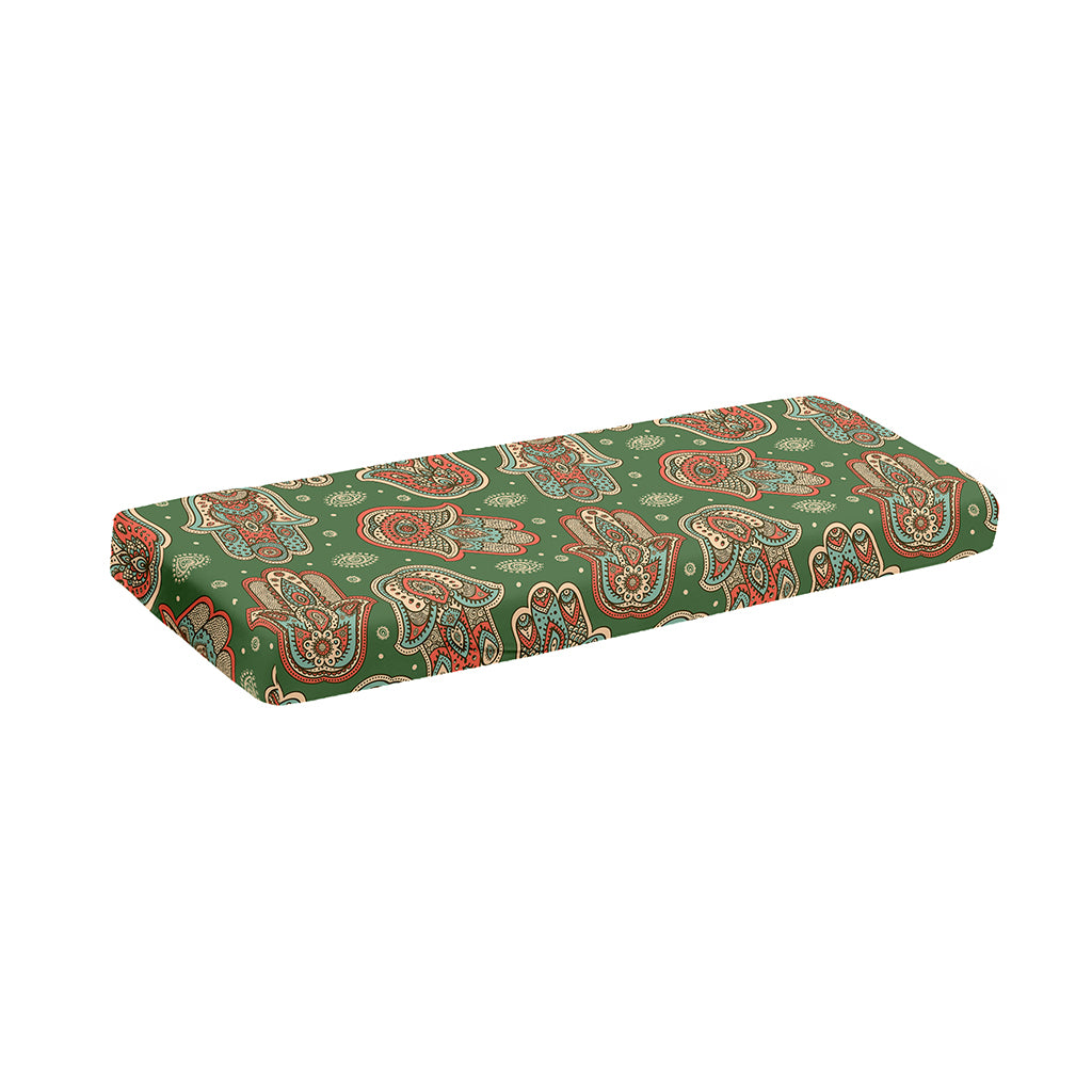 Indian Hamsa Pattern Print Piano Keyboard Cover