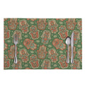 Indian Hamsa Pattern Print Placemat