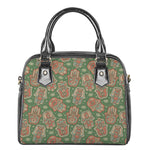 Indian Hamsa Pattern Print Shoulder Handbag