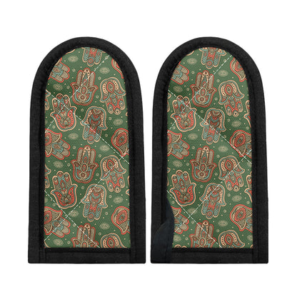 Indian Hamsa Pattern Print Skillet Handle Cover