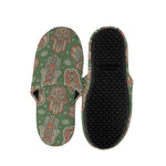 Indian Hamsa Pattern Print Slippers
