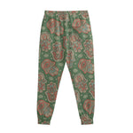 Indian Hamsa Pattern Print Sweatpants