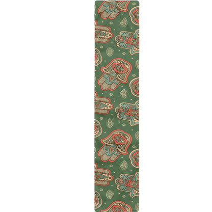 Indian Hamsa Pattern Print Table Runner