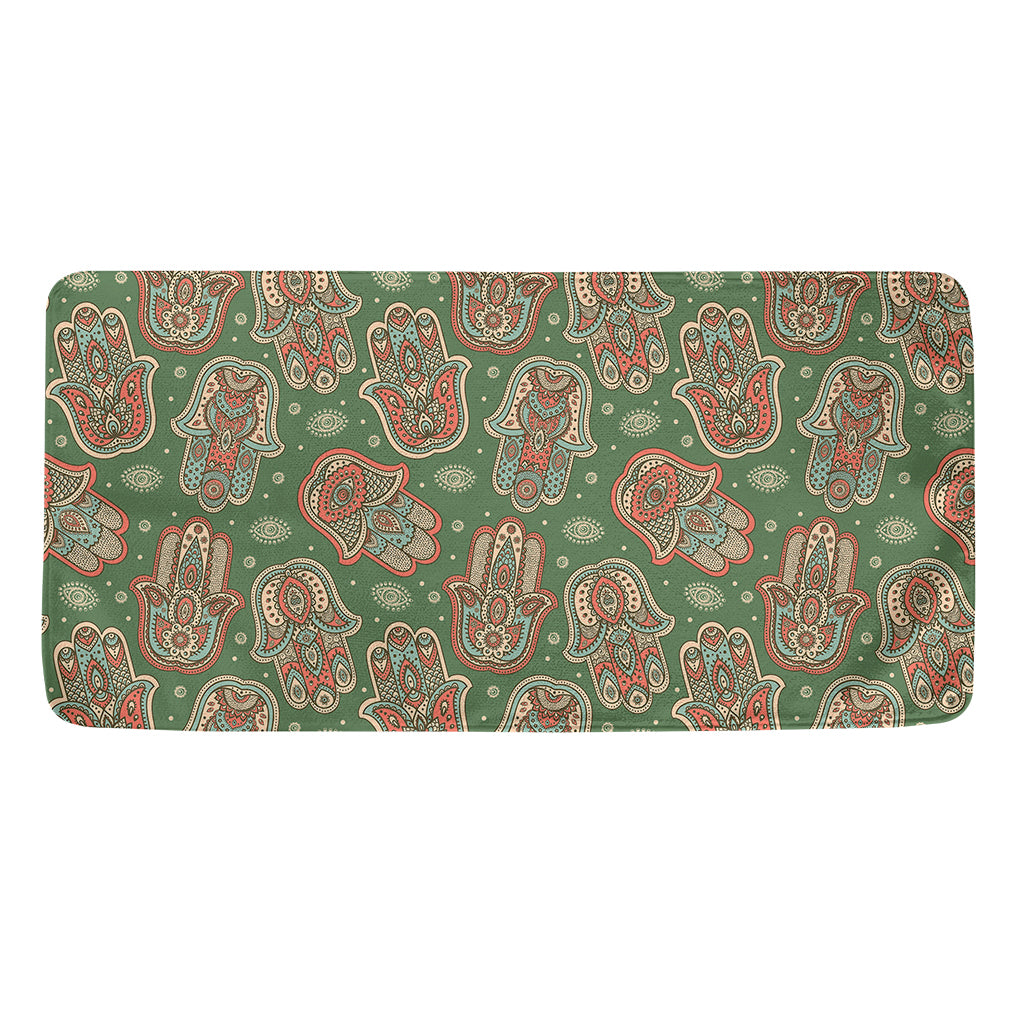 Indian Hamsa Pattern Print Towel