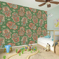 Indian Hamsa Pattern Print Wall Sticker