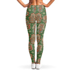 Indian Hamsa Pattern Print Women's Leggings