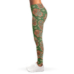 Indian Hamsa Pattern Print Women's Leggings