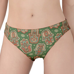 Indian Hamsa Pattern Print Women's Panties