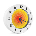 Indian Om Sign Print Alarm Clock
