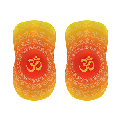 Indian Om Sign Print Bar Stool Covers