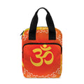 Indian Om Sign Print Bible Tote Bag