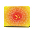 Indian Om Sign Print Bifold Wallet