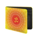 Indian Om Sign Print Bifold Wallet