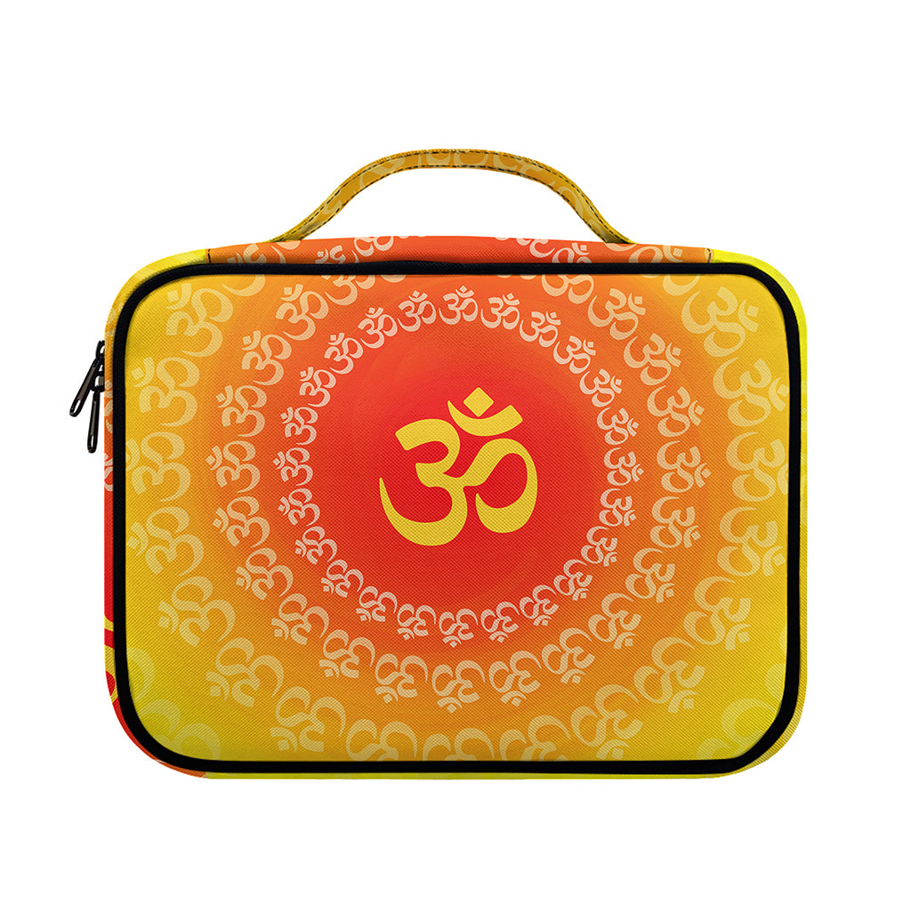 Indian Om Sign Print Briefcase Bible Bag