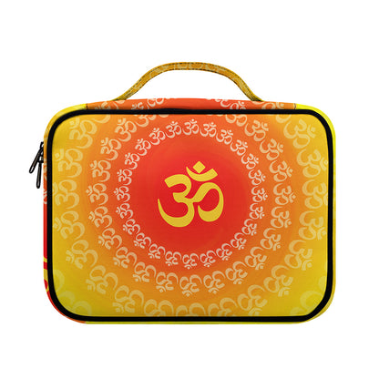 Indian Om Sign Print Briefcase Bible Bag