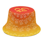 Indian Om Sign Print Bucket Hat