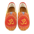 Indian Om Sign Print Casual Shoes