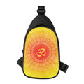Indian Om Sign Print Sling Bag