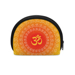 Indian Om Sign Print Coin Purse