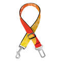 Indian Om Sign Print Dog Seat Belt