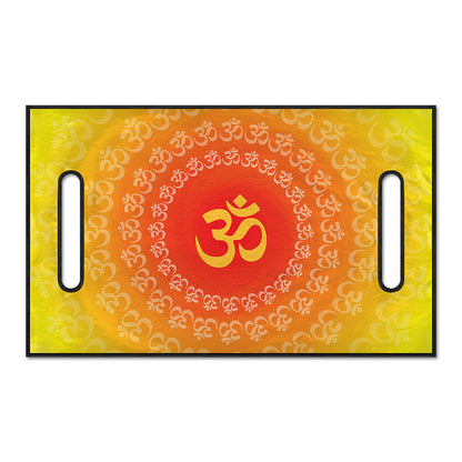 Indian Om Sign Print Golf Cart Seat Cover