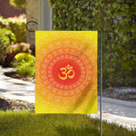 Indian Om Sign Print House Flag