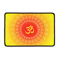 Indian Om Sign Print Kitchen Mat