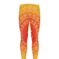 Indian Om Sign Print Men's Leggings
