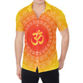 Indian Om Sign Print Men's Shirt