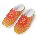 Indian Om Sign Print Mesh Casual Shoes