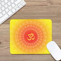 Indian Om Sign Print Mouse Pad