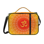 Indian Om Sign Print Shoulder Strap Bible Bag