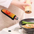 Indian Om Sign Print Skillet Handle Cover