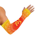 Indian Om Sign Print Sun Protection Arm Sleeves